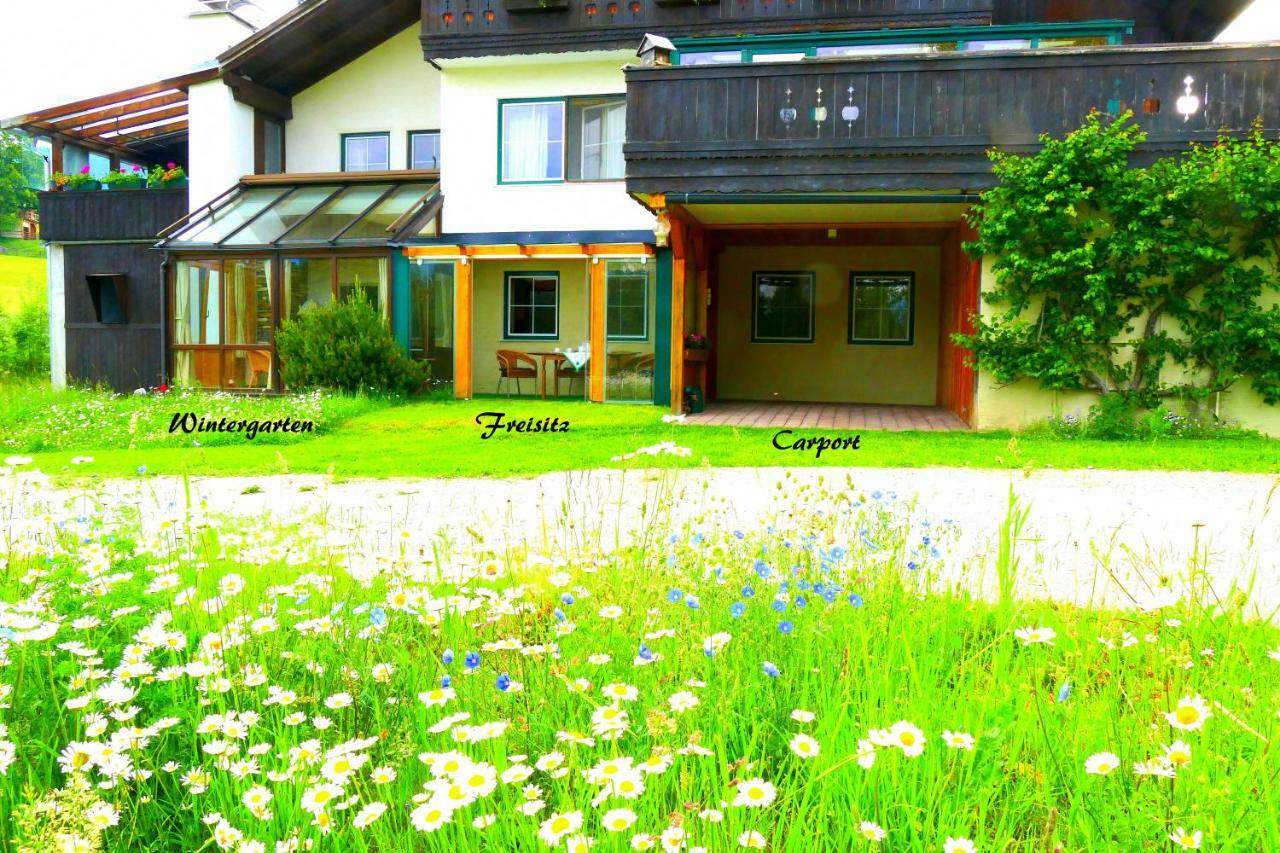 Ferienwohnung Moser Mariapfarr Bagian luar foto